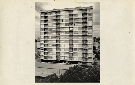 , 'Quarterdeck Apartments', photographed by Max Dupain 1963, Courtesy Max Dupain and Associates, Stanton Library collection