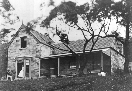 , The Gothic marine villa 'Greencliffe' was built in Kirribilli by Mary Paul between 1858 and 1866. It was dramatically altered and turned into flats in the 1920s and further redeveloped in the 1950s. The remaining structure was demolished in 1993. Photograph by Robert Hunt. Macleay Museum