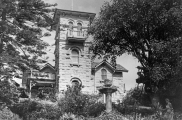 , View of 'Warringah Lodge' from garden, c.1940. Stanton Library.