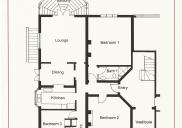 , Floor plan for Unit Two in the Napier Development prospectus for 'Gundimaine House', [1982]. Stanton Library