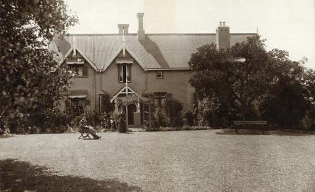 , View from back garden, 1908-1918. Stanton Library