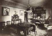 , Dining room, 1908-1918. Stanton Library